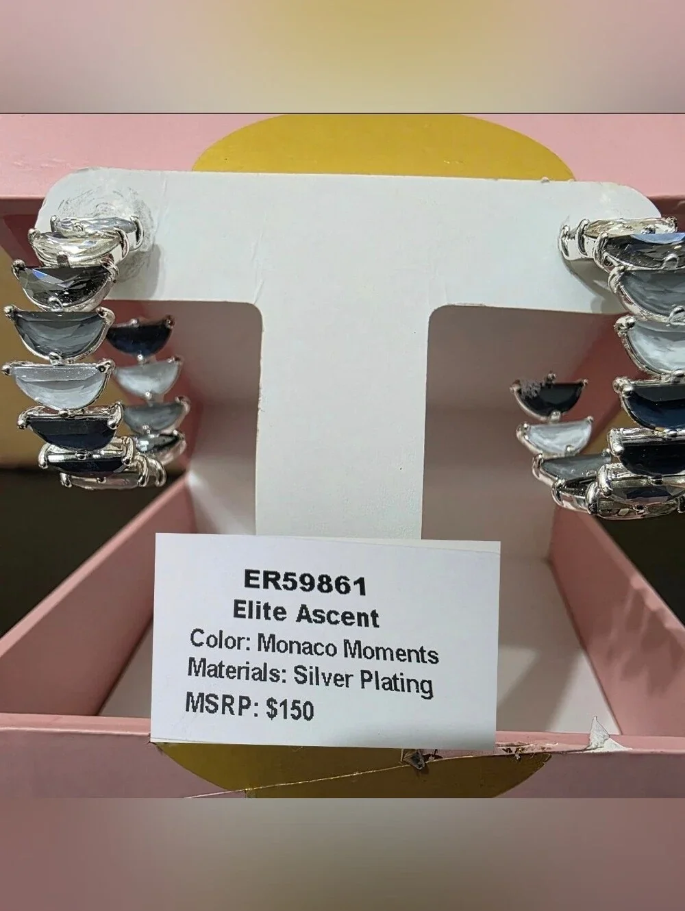 Monaco Moments Silver-Plated Jewel Candy Earrings